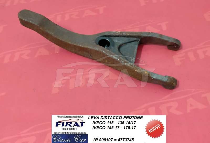 LEVA DISTACCO FRIZIONE FIAT 115 - 135.14 - 145.17 (908107)